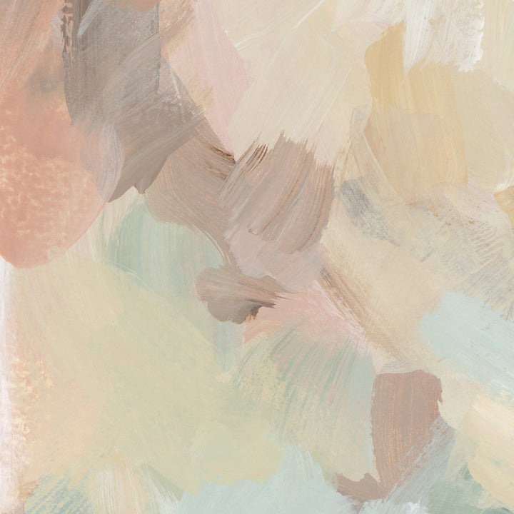 Golden Brush Diptych - Set of 2