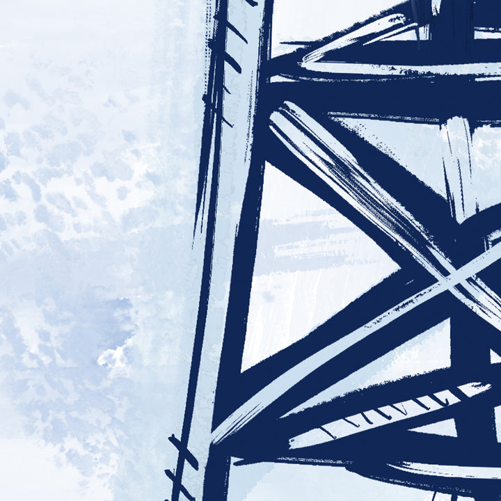 Blue Lifeguard Tower - Jetty Home