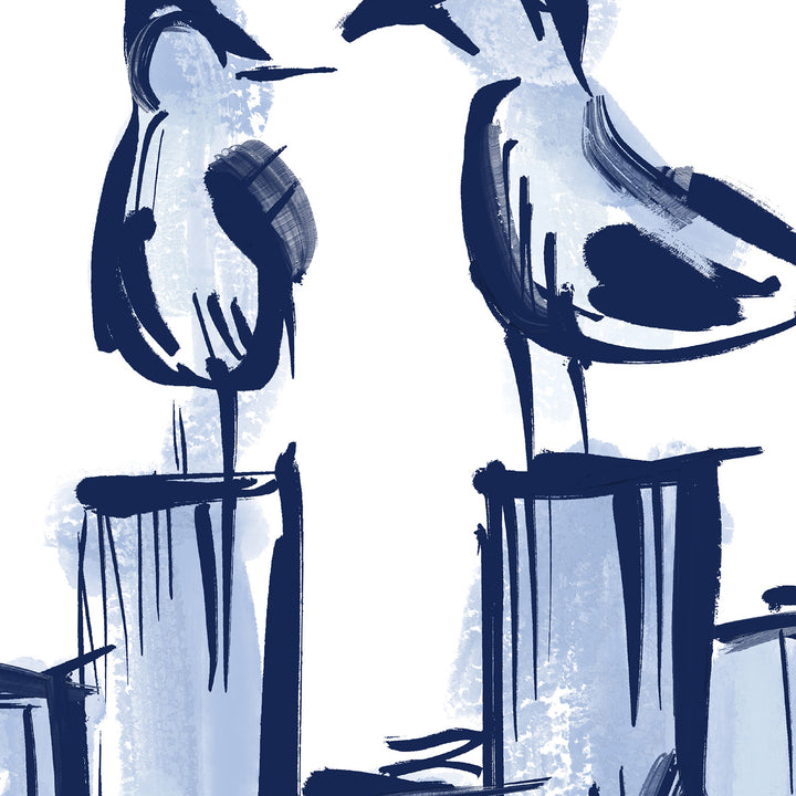 Harbor Gulls Triptych - Set of 3 - Jetty Home