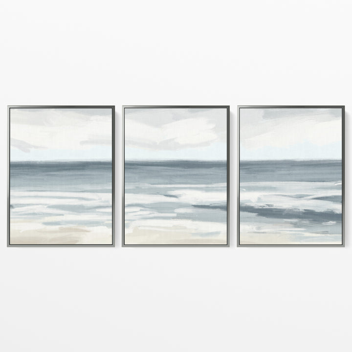 Tranquility Triptych - Set of 3  - Art Prints or Canvases - Jetty Home