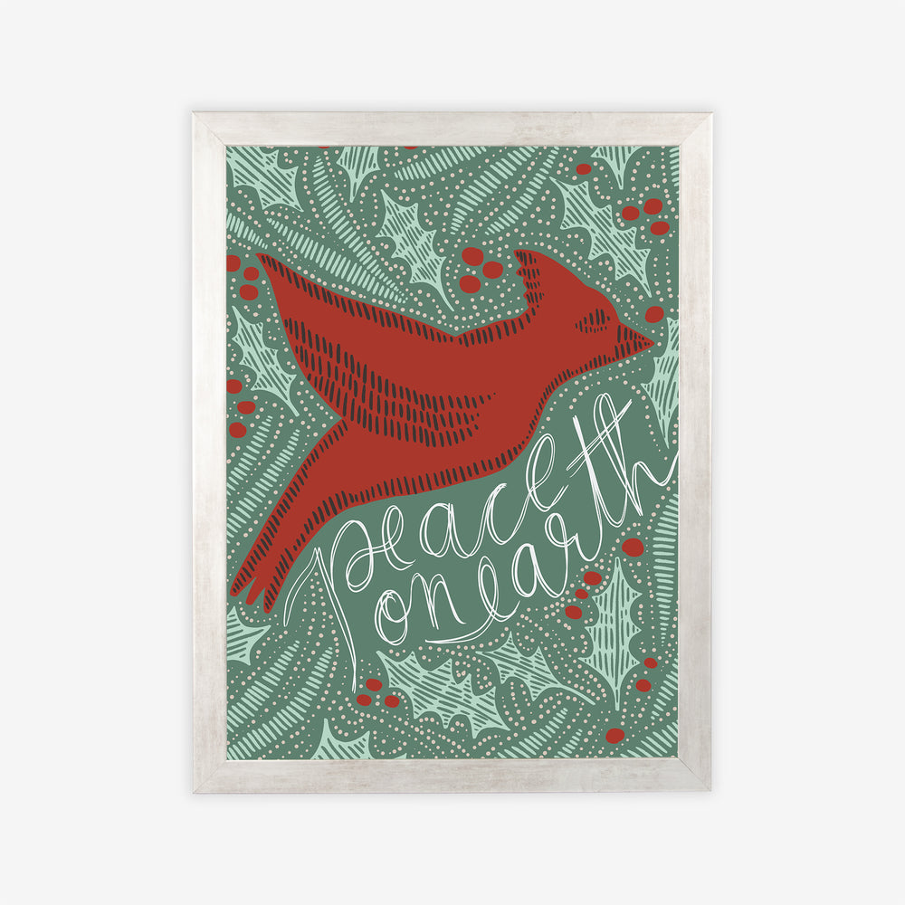 Nordic Peace on Earth Dove  - Art Print or Canvas - Jetty Home