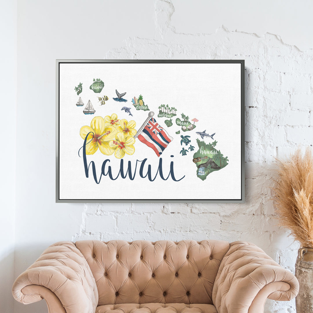 Hawaii  - Art Print or Canvas - Jetty Home