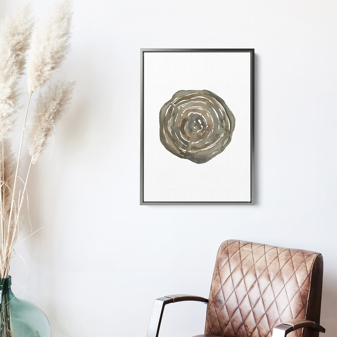 Watercolor Tree Growth Rings  - Art Print or Canvas - Jetty Home