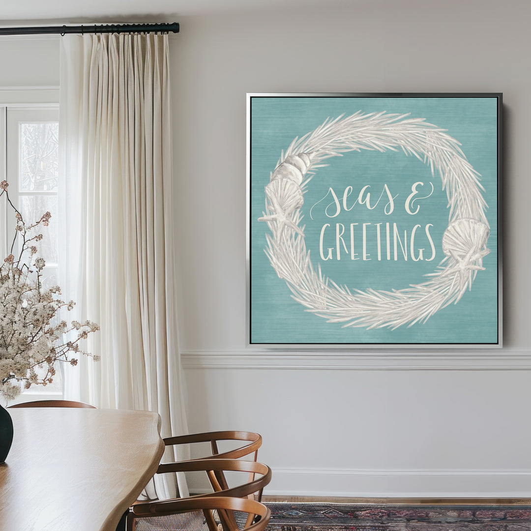 Seas & Greetings Wreath