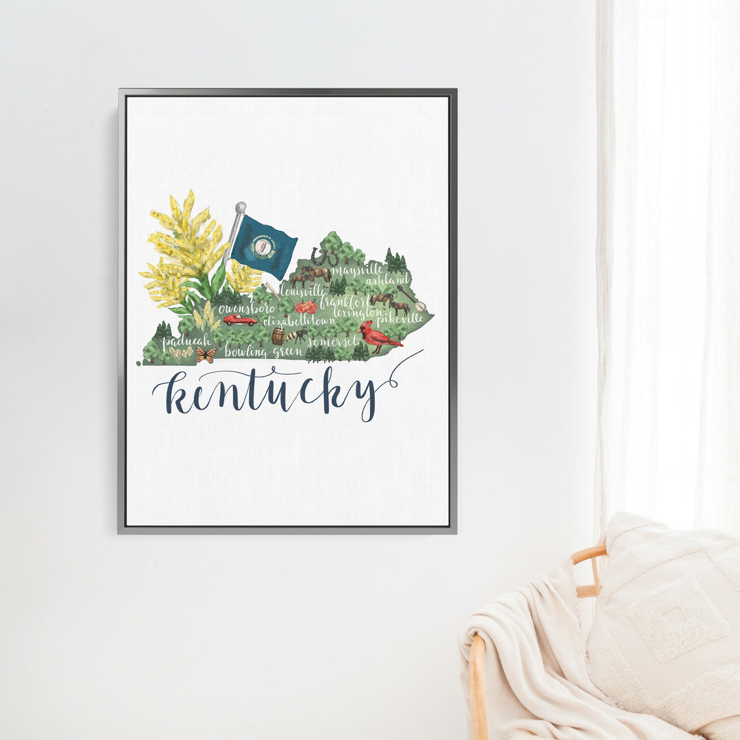 Kentucky  - Art Print or Canvas - Jetty Home