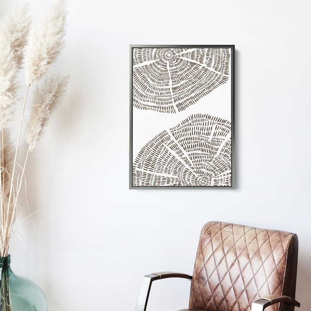Tree Ring Drawing  - Art Print or Canvas