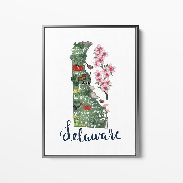 Delaware  - Art Print or Canvas - Jetty Home