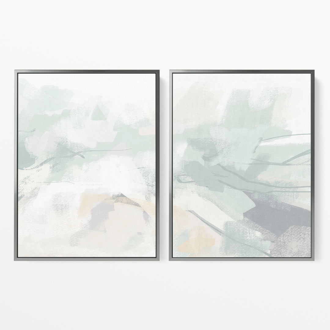 The Coastal Pause Diptych - Set of 2