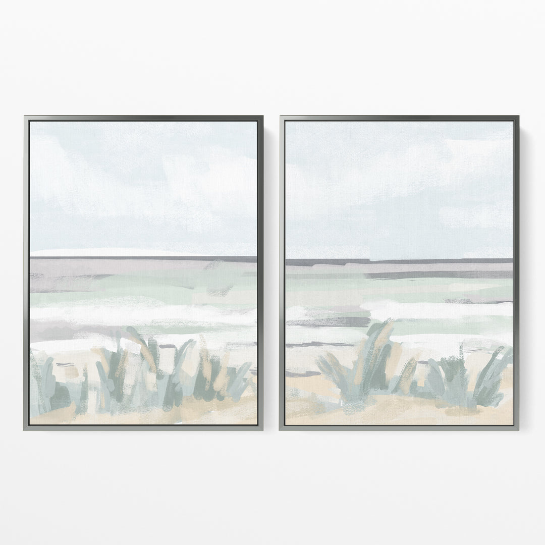 Tidal Haze Diptych - Set of 2