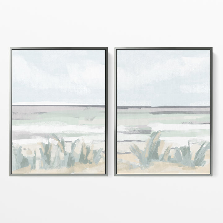 Tidal Haze Diptych - Set of 2