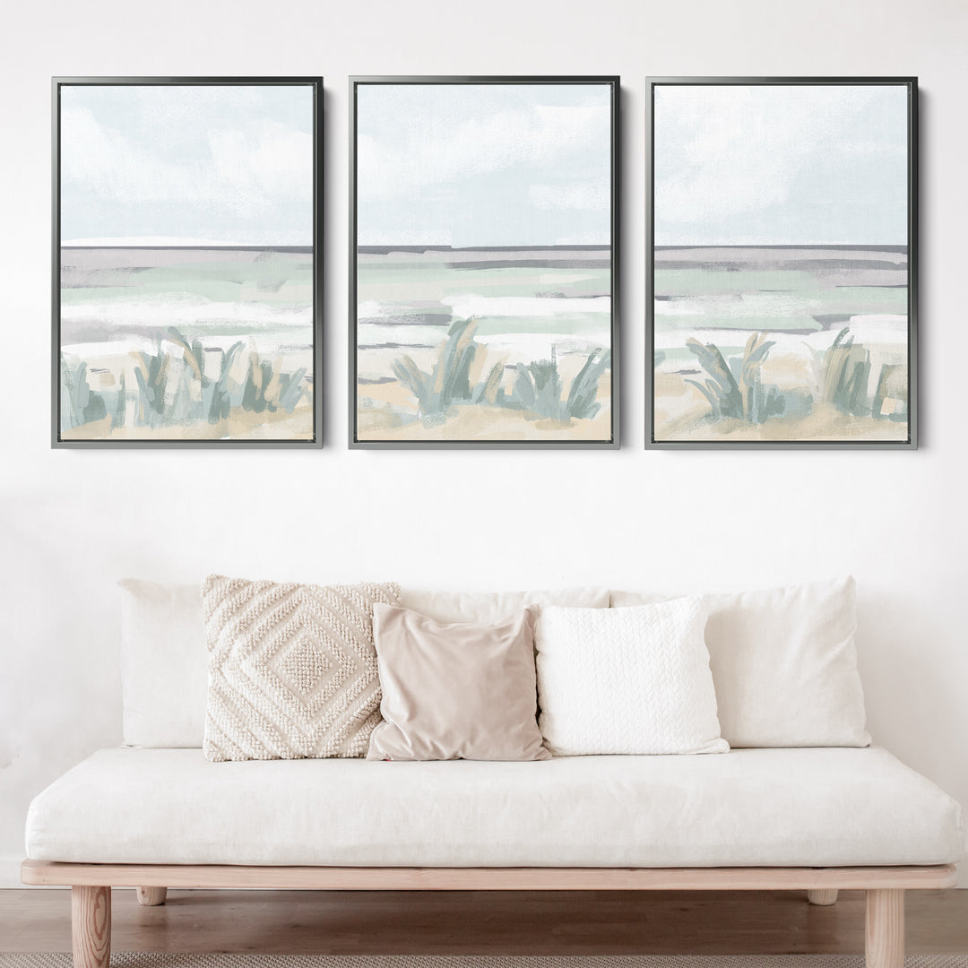 Tidal Haze Triptych - Set of 3