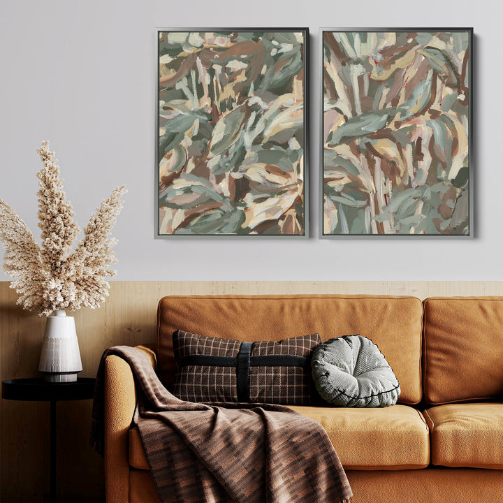 The Tangled Woods Diptych - Set of 2