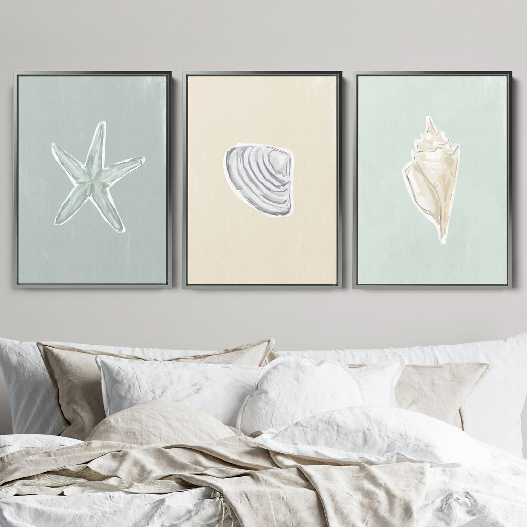 Washed Ashore Triptych - Set of 3