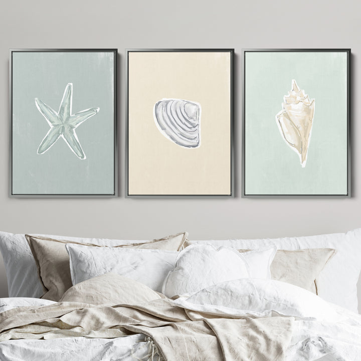Washed Ashore Triptych - Set of 3