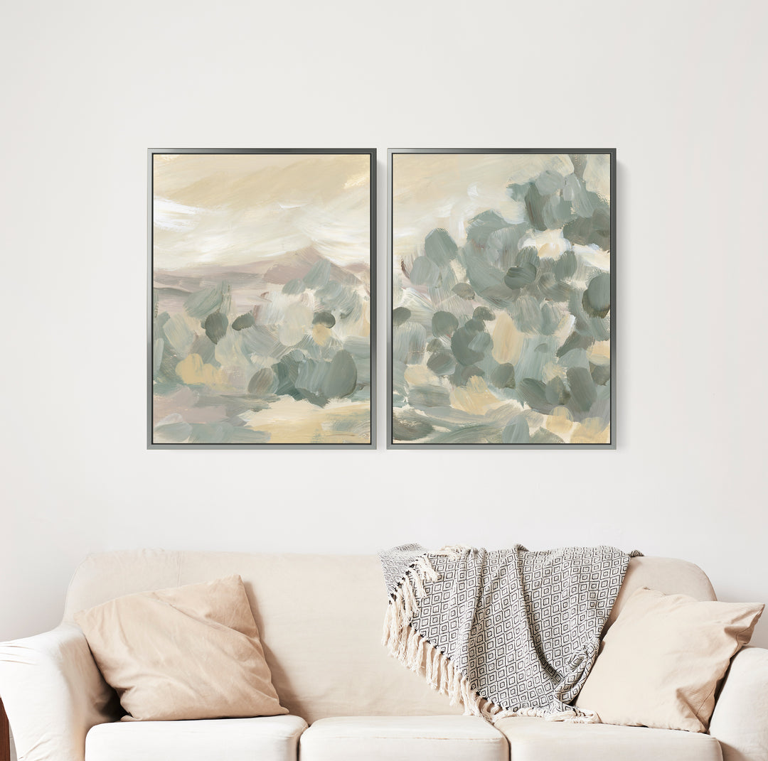 The Welsh Hills Diptych - Set of 2