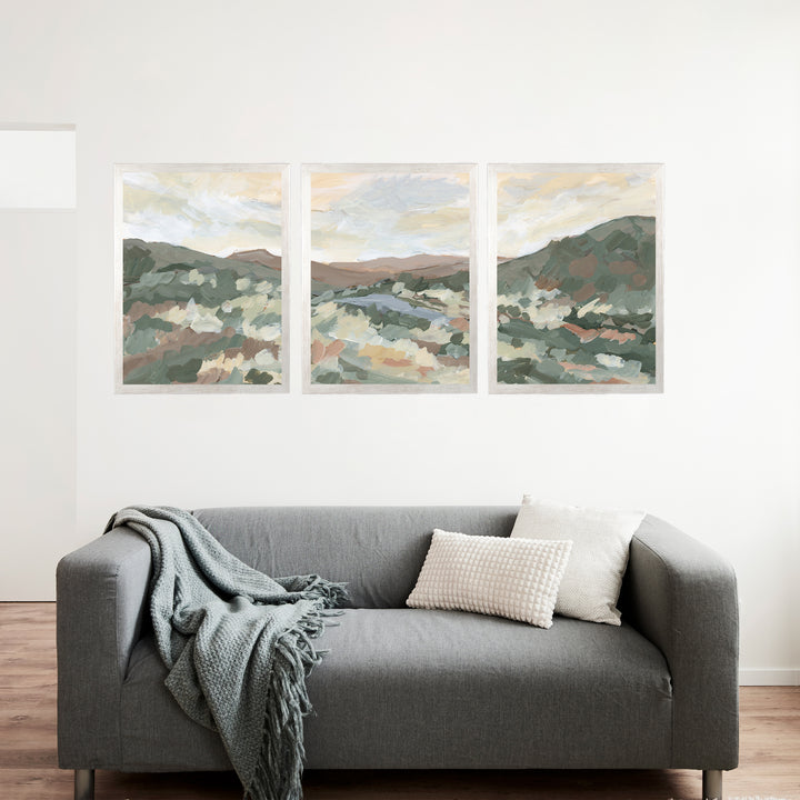 Open Country Triptych - Set of 3