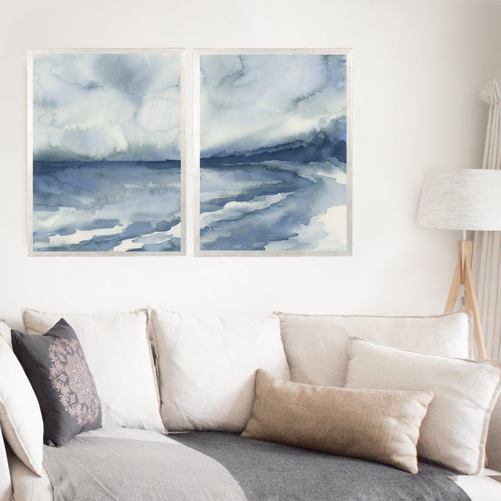 Shoreline Study Diptych - Set of 2