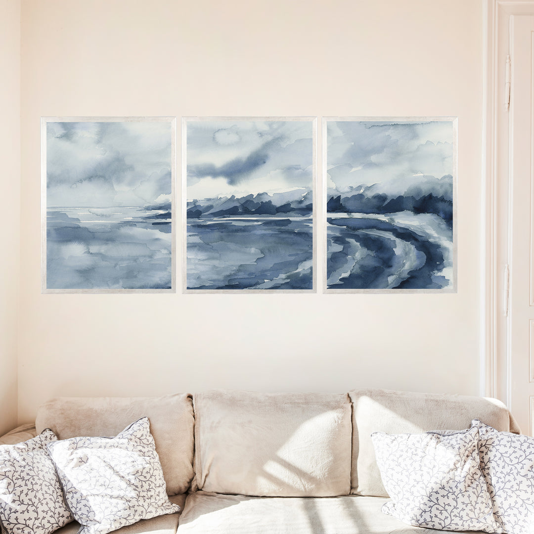 The Quiet Cove Triptych - Set of 3