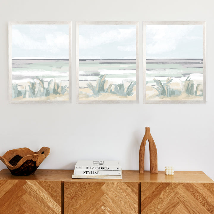 Tidal Haze Triptych - Set of 3