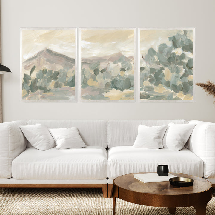 The Welsh Hills Triptych - Set of 3