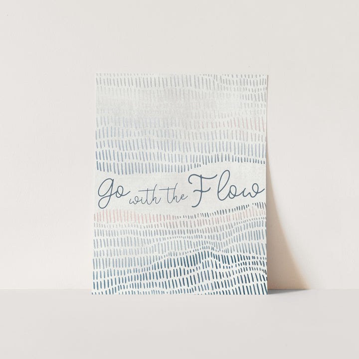 Go with the Flow  - Art Print or Canvas - Jetty Home