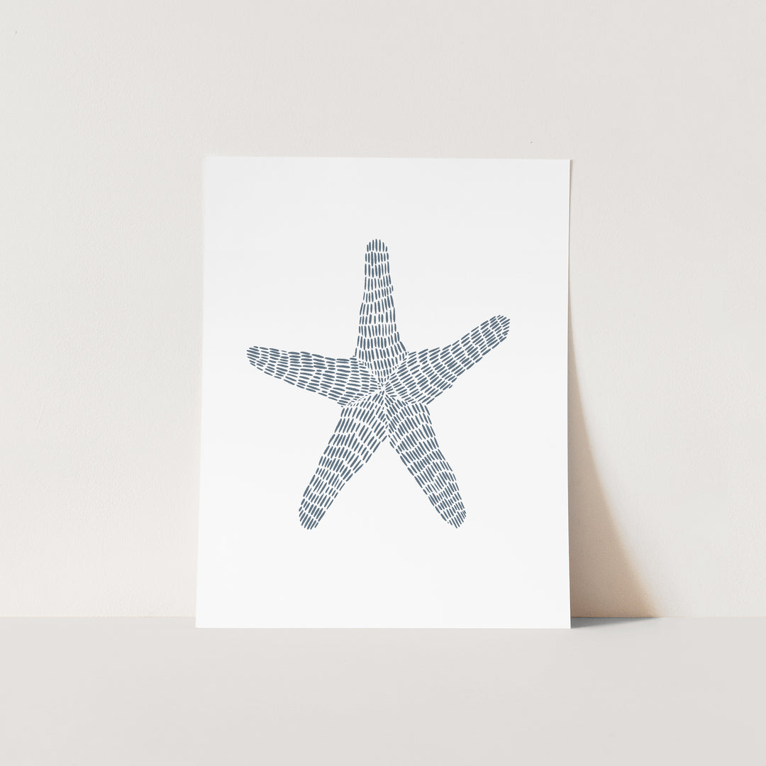 Minimalist Starfish  - Art Print or Canvas - Jetty Home