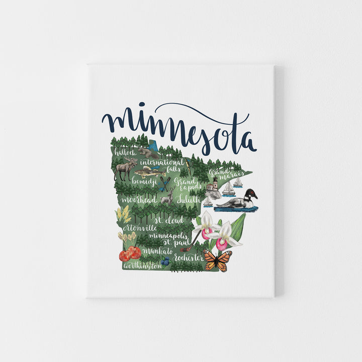 Minnesota  - Art Print or Canvas - Jetty Home