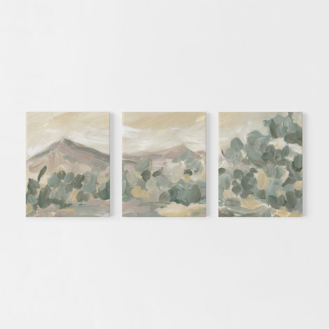 The Welsh Hills Triptych - Set of 3