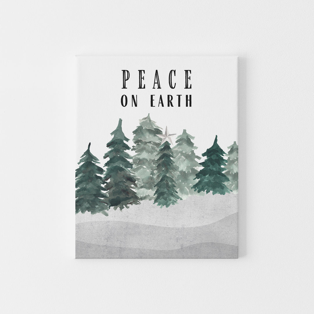 Peace on Earth Forest  - Art Print or Canvas - Jetty Home