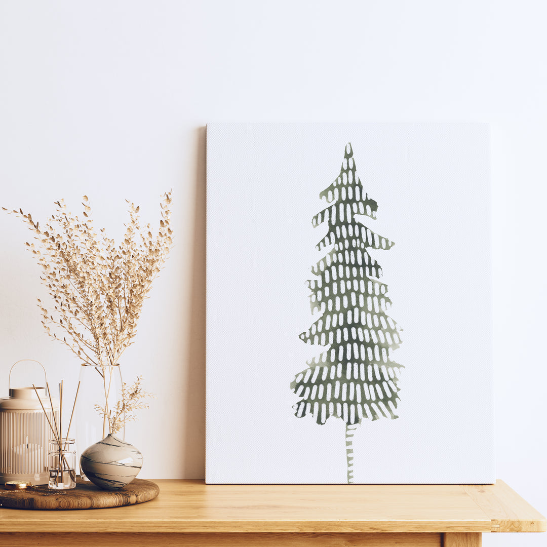 Modern Pine Tree, No. 2  - Art Print or Canvas - Jetty Home