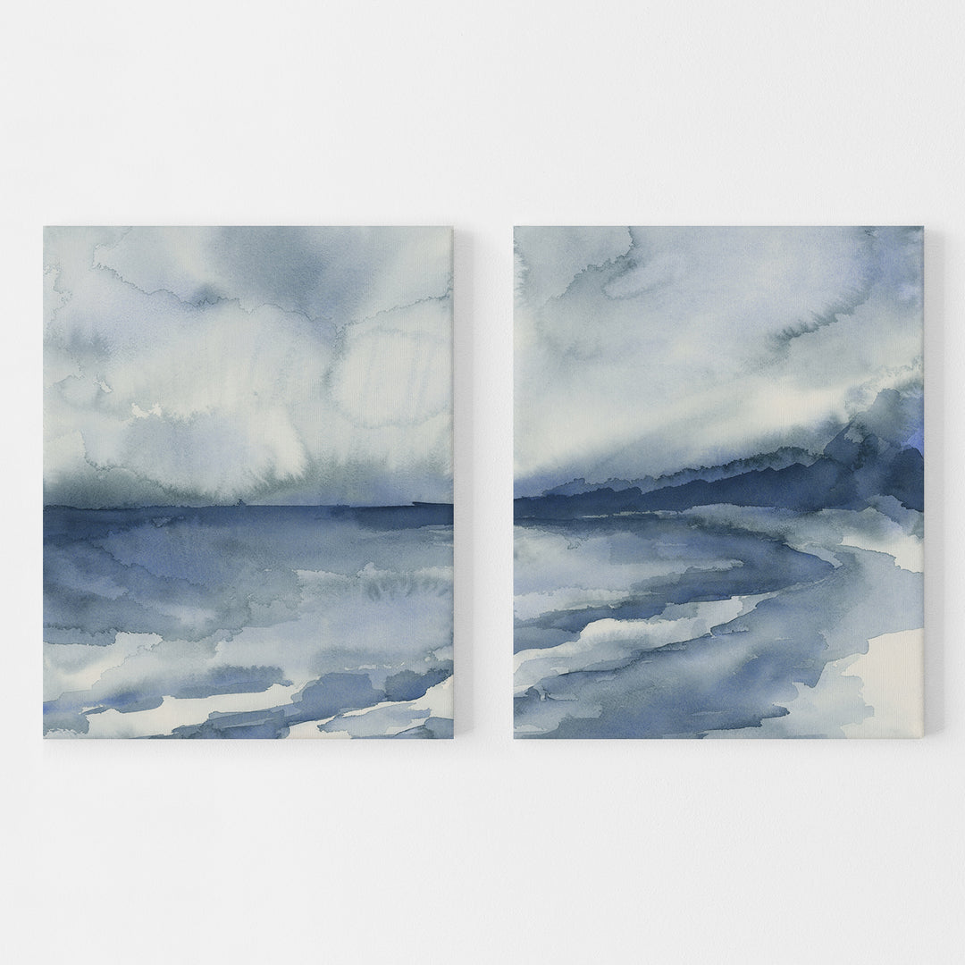 Shoreline Study Diptych - Set of 2