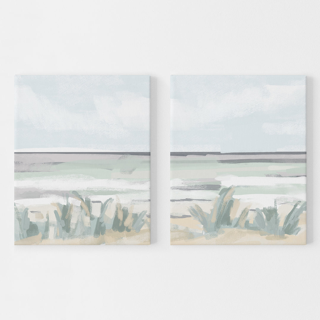 Tidal Haze Diptych - Set of 2