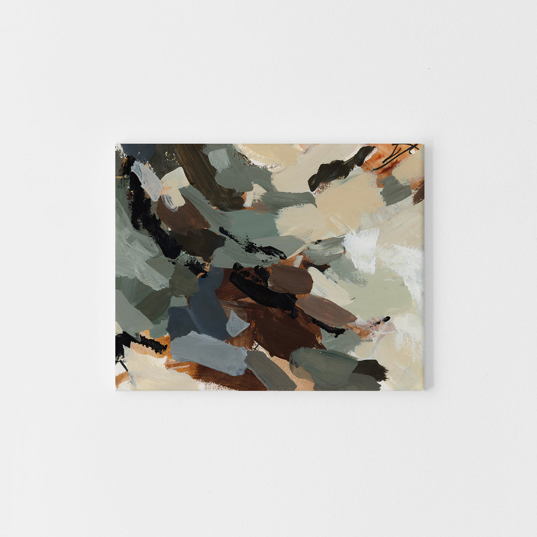 Unframed Wildwood print by Jetty Home featuring a scenic nature landscape on canvas art.