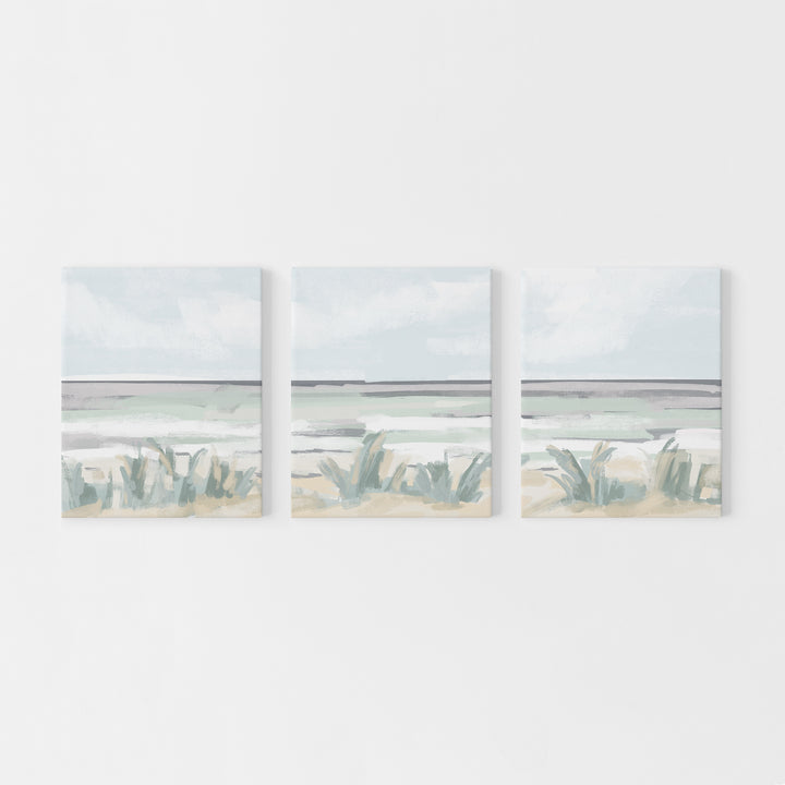 Tidal Haze Triptych - Set of 3