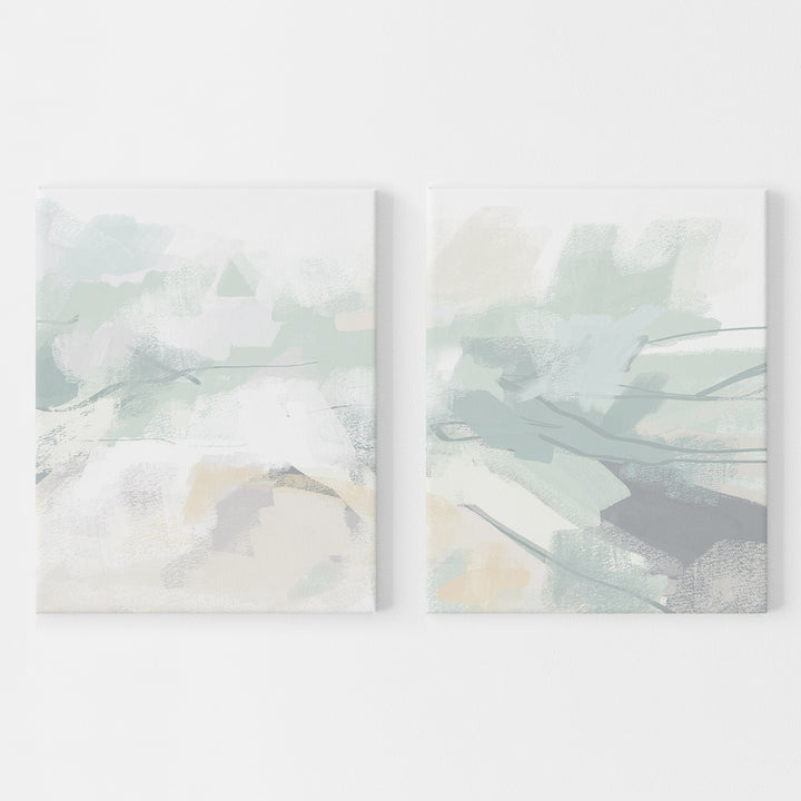 The Coastal Pause Diptych - Set of 2