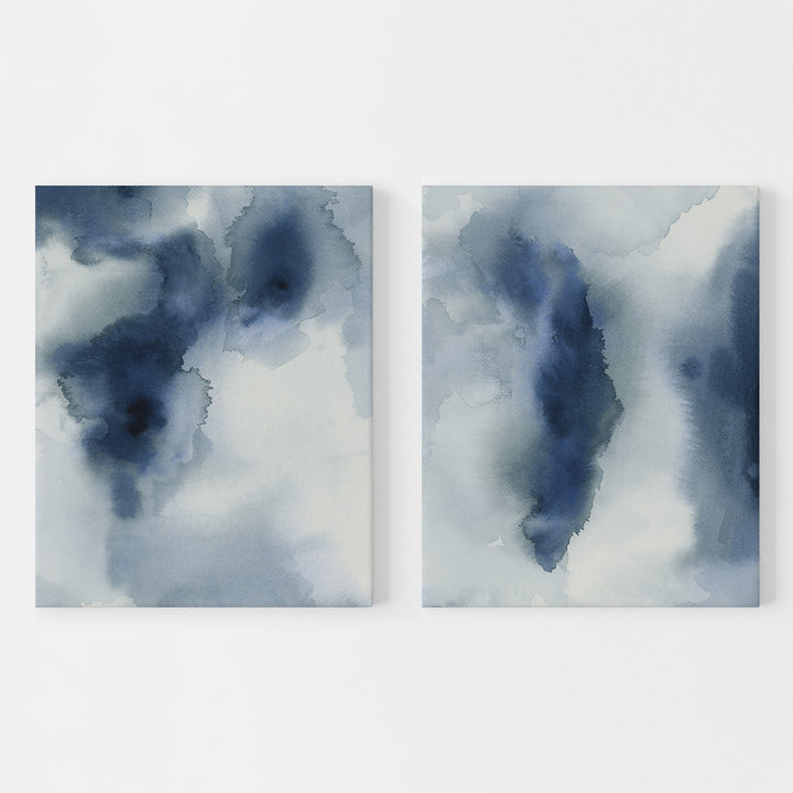 Sea Smoke Diptych - Set of 2