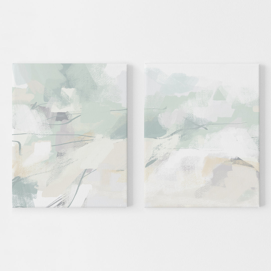 Gulf Morning Diptych - Set of 2