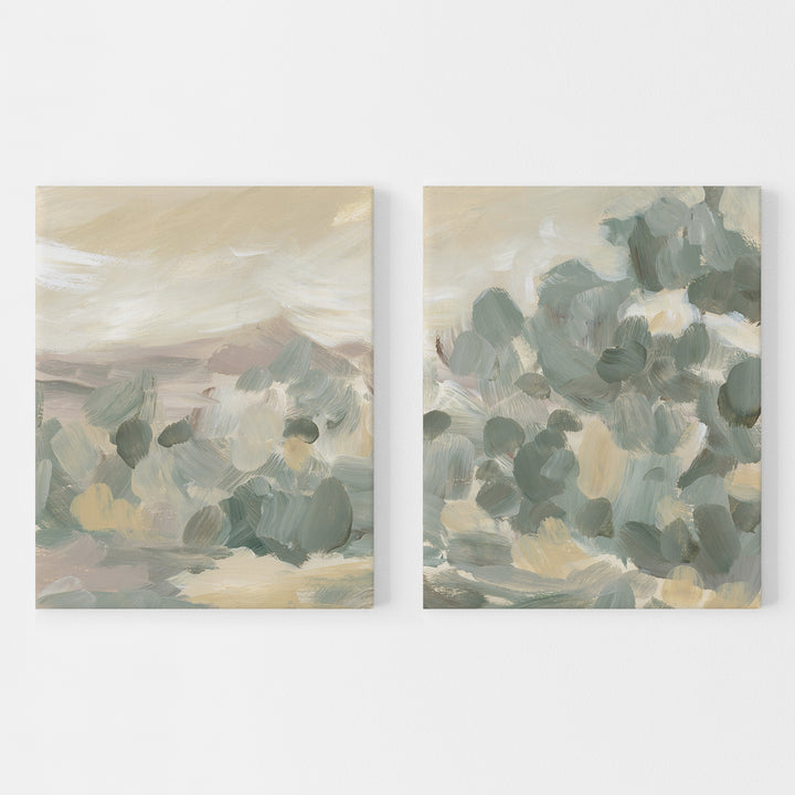 The Welsh Hills Diptych - Set of 2