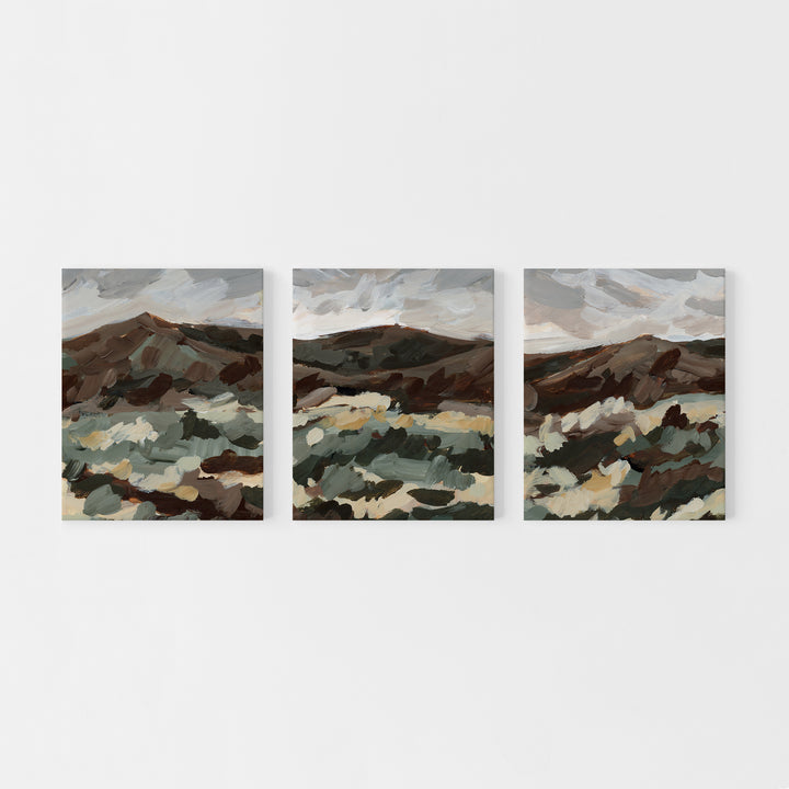 Wayward Trek Triptych - Set of 3