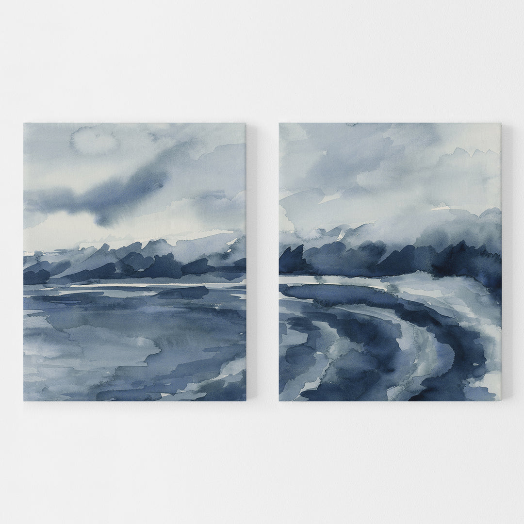 The Quiet Cove Diptych - Set of 2