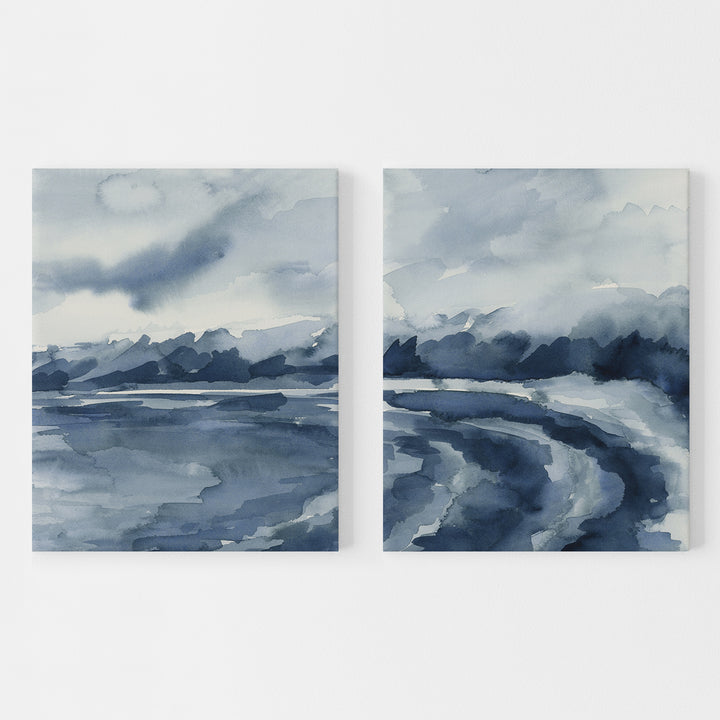 The Quiet Cove Diptych - Set of 2