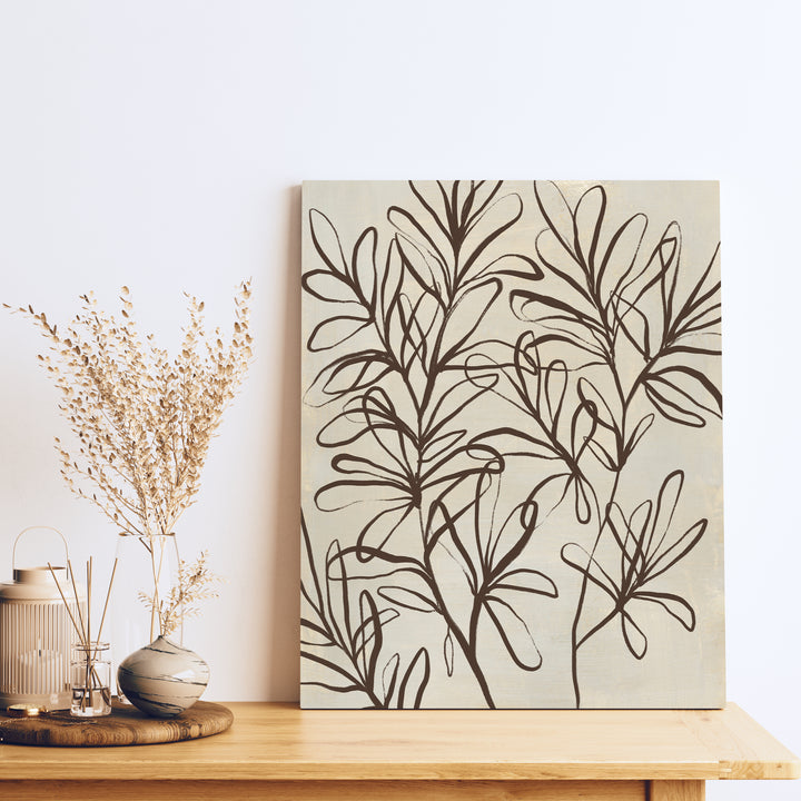 Florals on Beige, No. 2 - Jetty Home