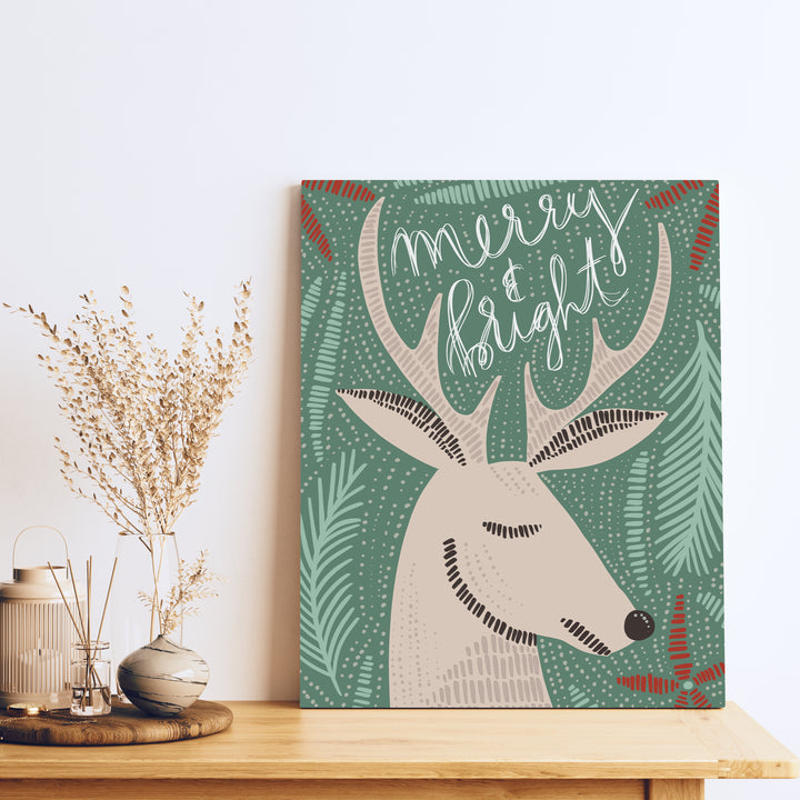Merry & Bright Deer