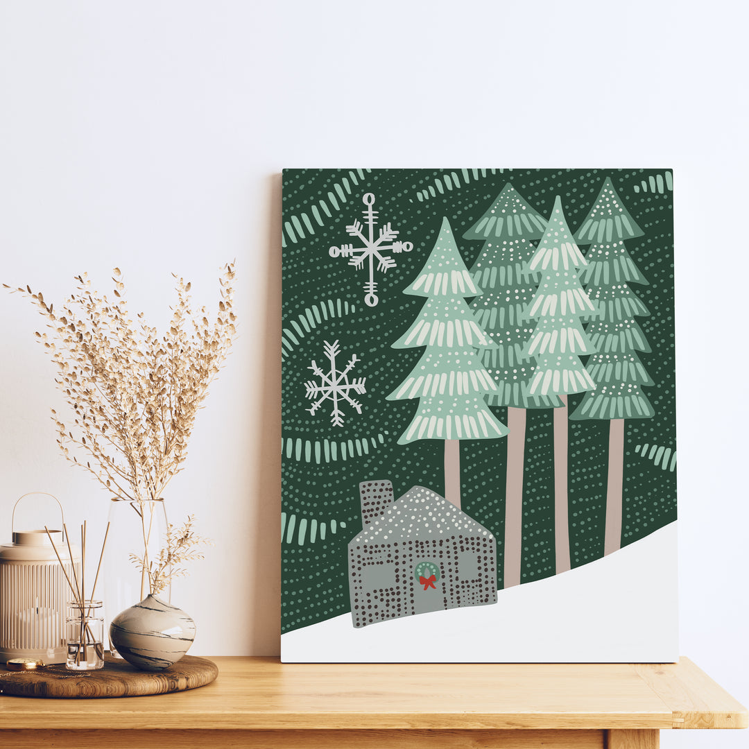 Cozy Winter Cabin