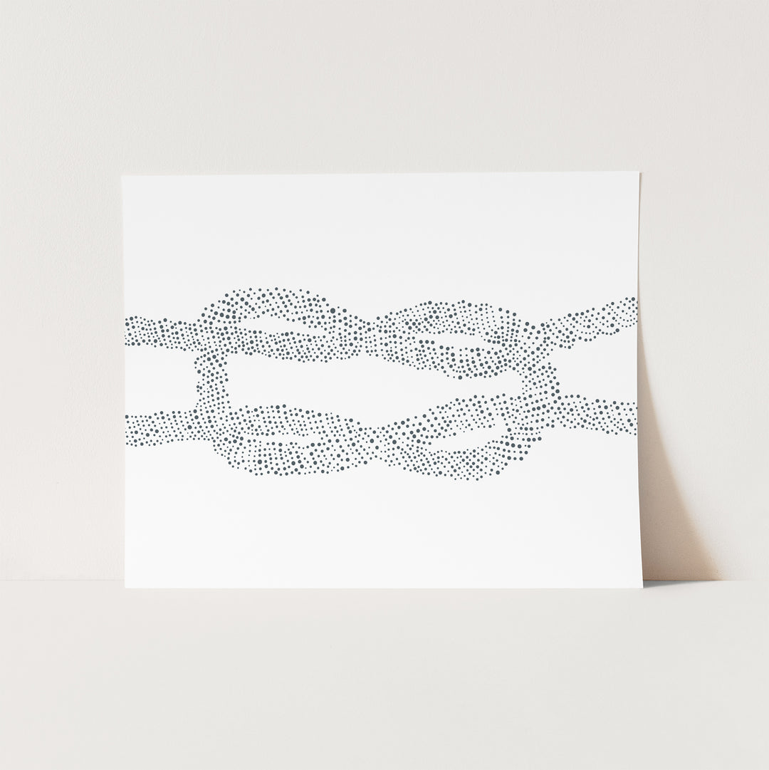Nautical Square Knot Illustration - Jetty Home
