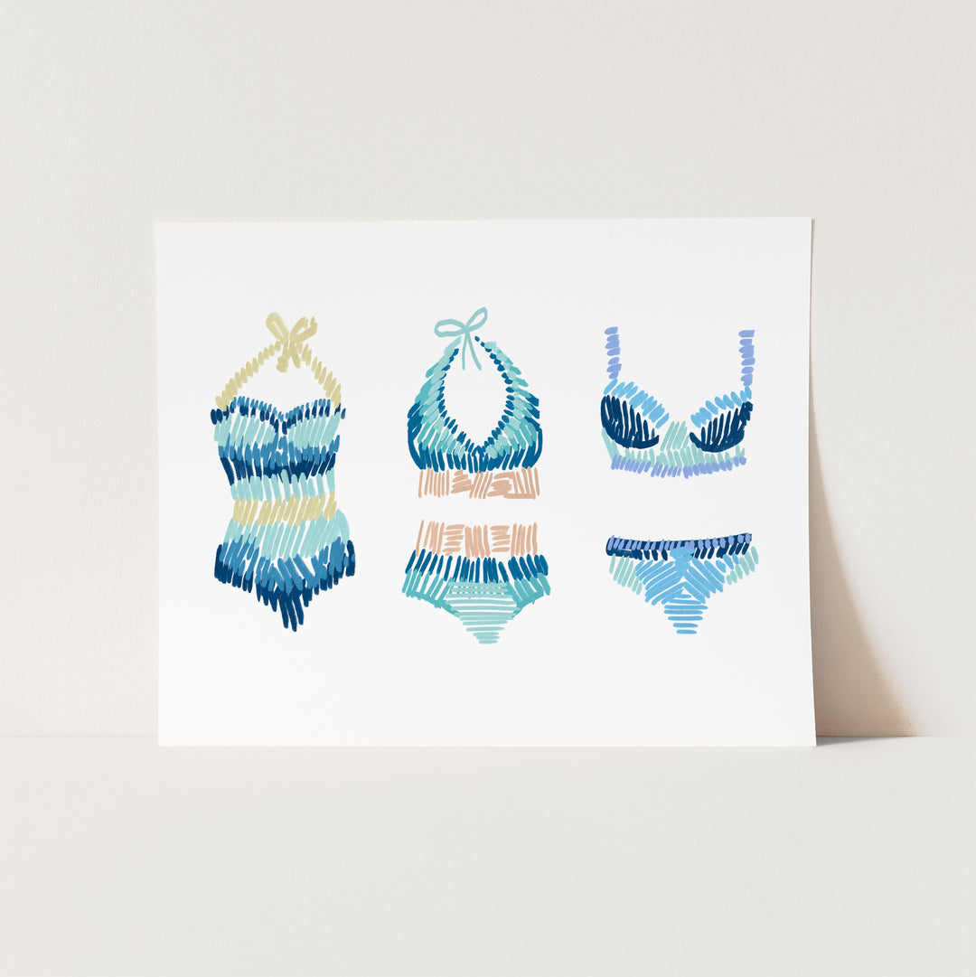 Bathing Suit Studies, No. 1 - Jetty Home