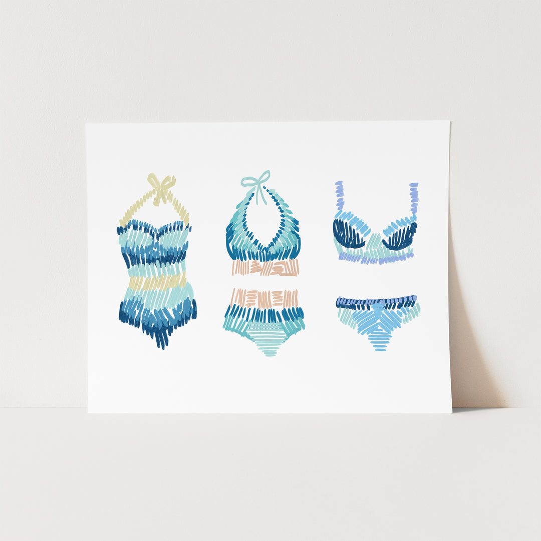 Bathing Suit Studies, No. 1