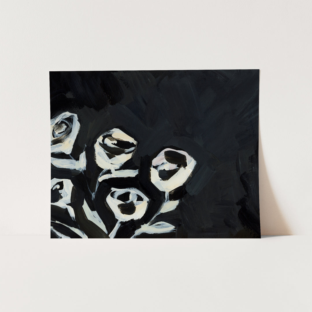 Black & Cream Roses - Jetty Home
