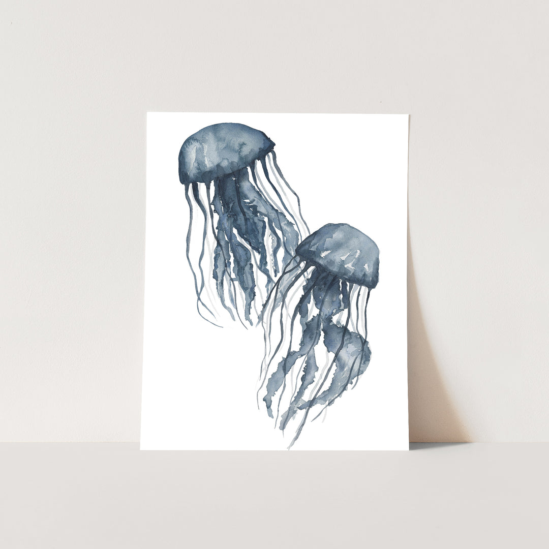 Navy Blue Jellyfish Duo - Jetty Home
