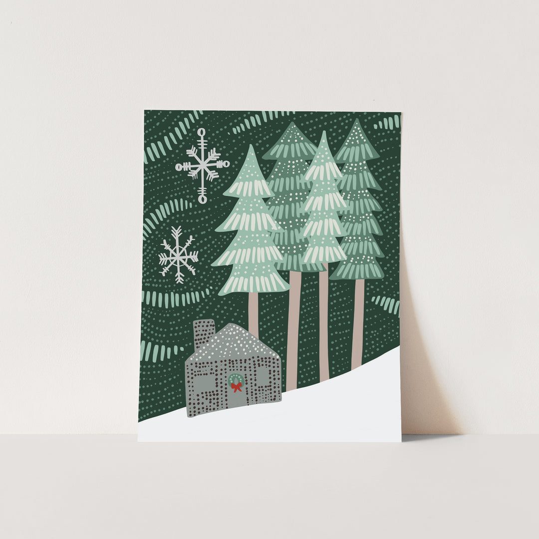 Cozy Winter Cabin